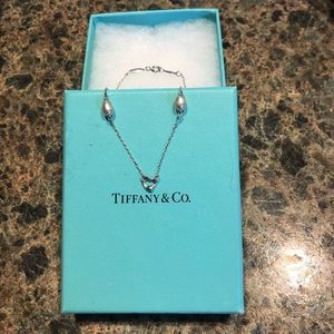 Tiffany & Co. Elsa Peretti Pearls by the Yard Open Heart Bracelet